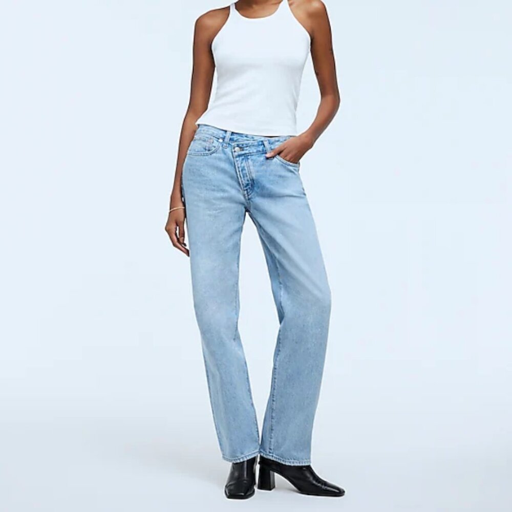 Madewell - Low-Slung Straight Jeans - NWT (Size 25)